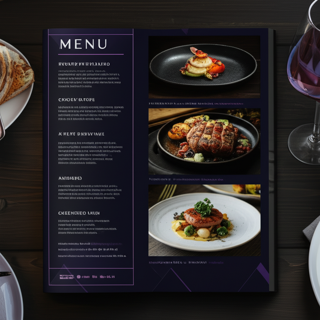 Restaurant Menu Design